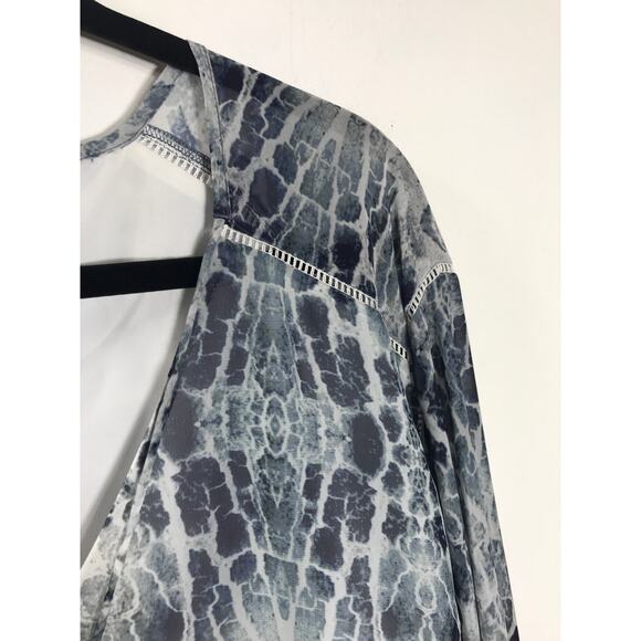 Haute Hippie Women's M Dress Long Sleeve Tassels Lightweight Airy Festival Boho - Picture 4 of 12